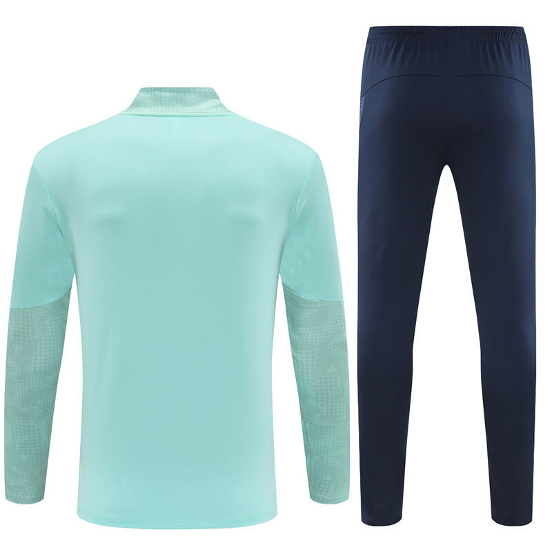 Tracksuit Marseille Green/Dark Blue 25/26
