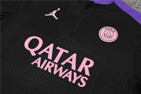 Tracksuit Paris Black/Purple Training 24/25