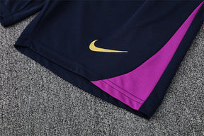 Kit Shirt + Shorts Barcelona Magenta/Dark Blue Training 25/26