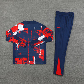 Tracksuit Paris Blue/Red/White Training 24/25