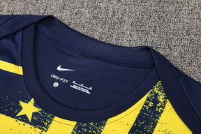 Kit Shirt + Shorts Atlético de Madrid Blue/Yellow 25/26