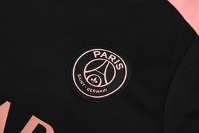 Kit Shirt + Shorts Paris Black/Pink Training 25/26