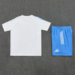 Kit Shirt + Shorts Real Madrid White/Blue Training 25/26