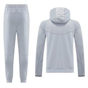 Barcelona Tech Fleece Hoodie Gray