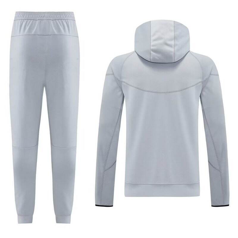 Barcelona Tech Fleece Hoodie Gray