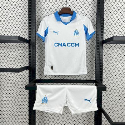 Olympique Marseille Home 25/26 Kit Kids