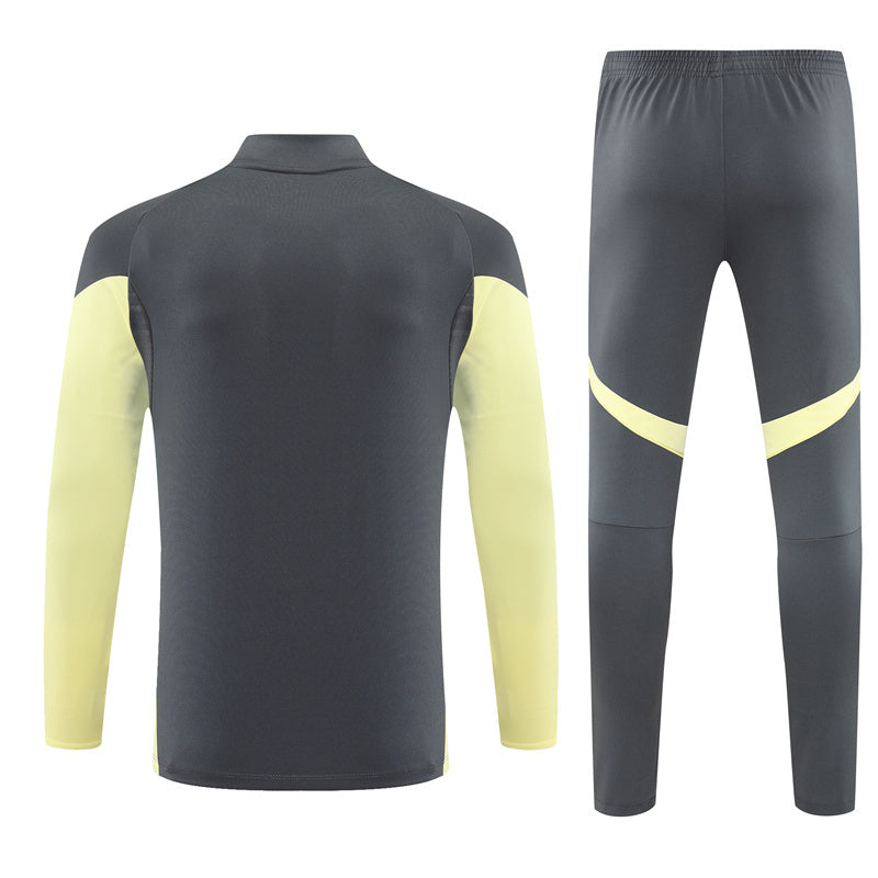 Tracksuit Real Madrid Gray/Yellow Training 25/26