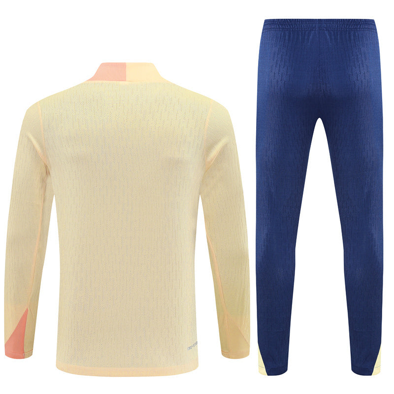 Tracksuit Barcelona Beige/Blue Training 25/26