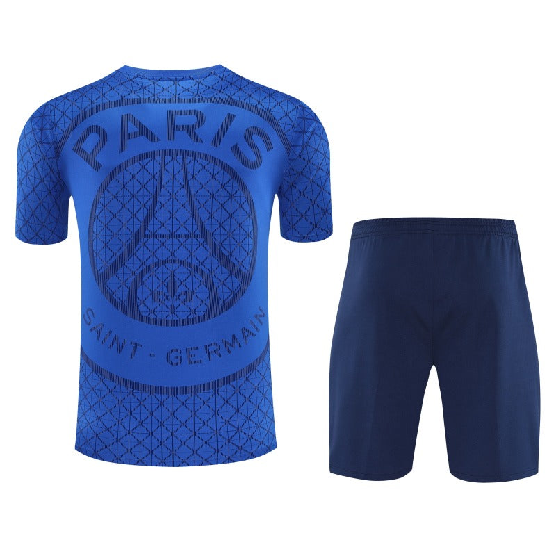 Kit Shirt + Shorts Paris Training Blue 25/26