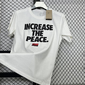 Nike Casual Shirt "Increase the Peace" White