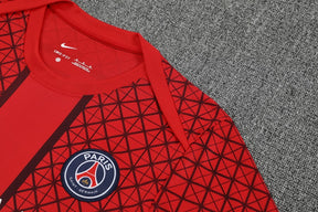 Kit Shirt + Shorts Paris Training Red 25/26