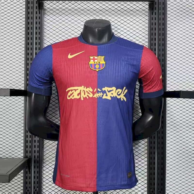 Barcelona x Travis Scott Home Jersey Player 24/25