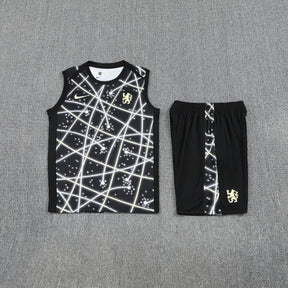 Kit Tank Top + Shorts Netherlands White/Black Training 25/26