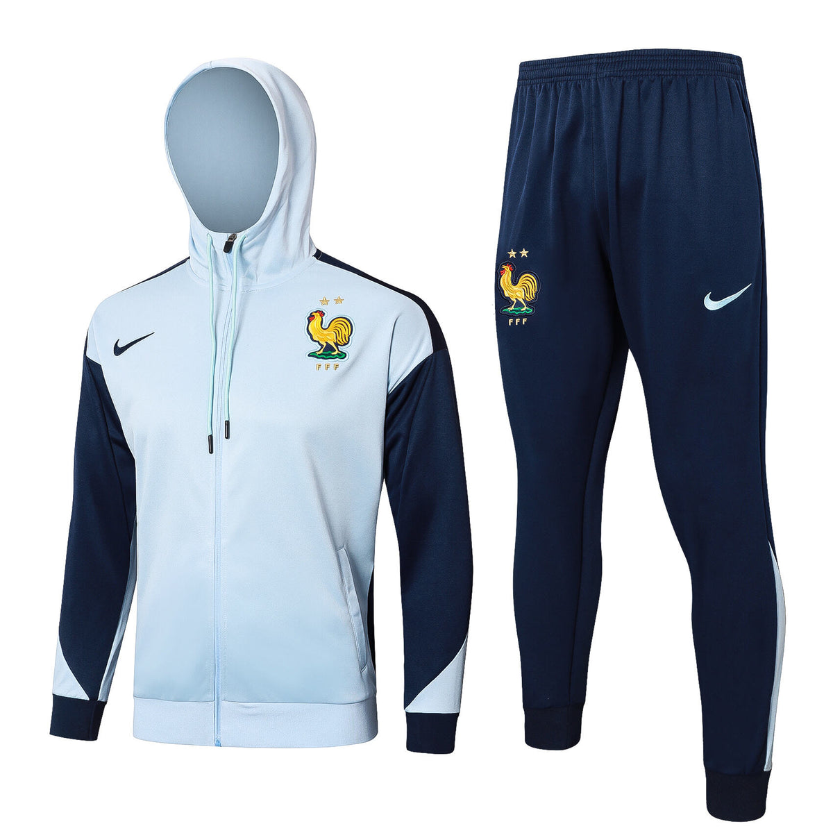 Tracksuit France White/Dark Blue 24/25