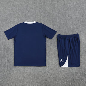 Kit Shirt + Shorts Paris Blue Training 25/26
