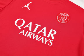 Kit Shirt + Shorts Paris Red/Blue Training 25/26