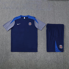 Kit Shirt + Shorts Paris Blue Training 25/26