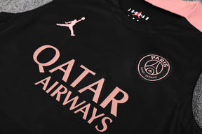 Kit Tank Top + Shorts Paris Black/Pink Training 25/26
