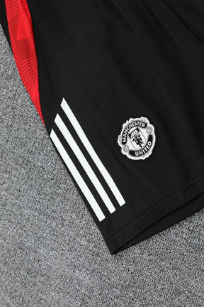 Kit Tank Top + Shorts Manchester United Black/Blue/Red Training 25/26