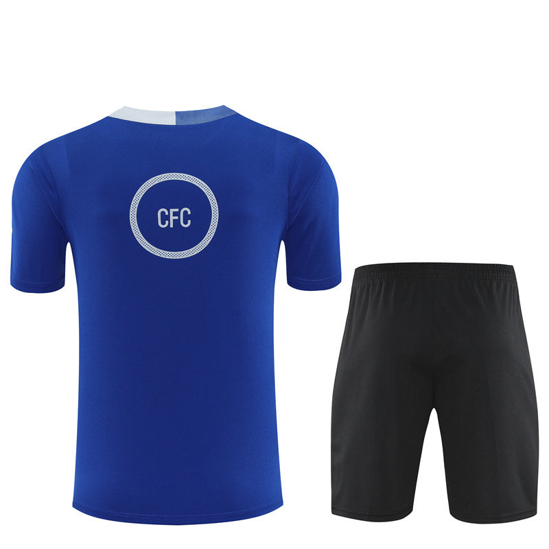 Kit Shirt + Shorts Chelsea Blue/Black 25/26
