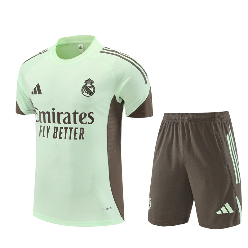 Kit Shirt + Shorts Real Madrid Green/Gray Training 25/26