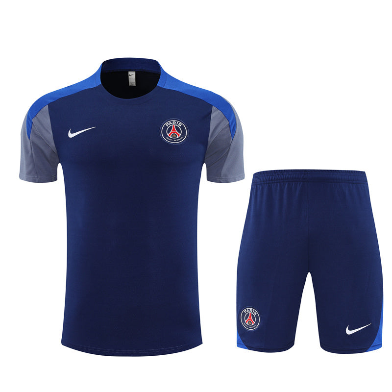 Kit Shirt + Shorts Paris Blue Training 25/26