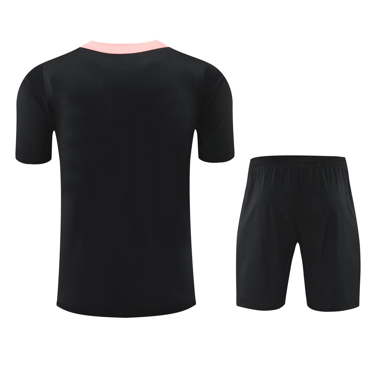 Kit Shirt + Shorts Paris Black/Pink Training 25/26