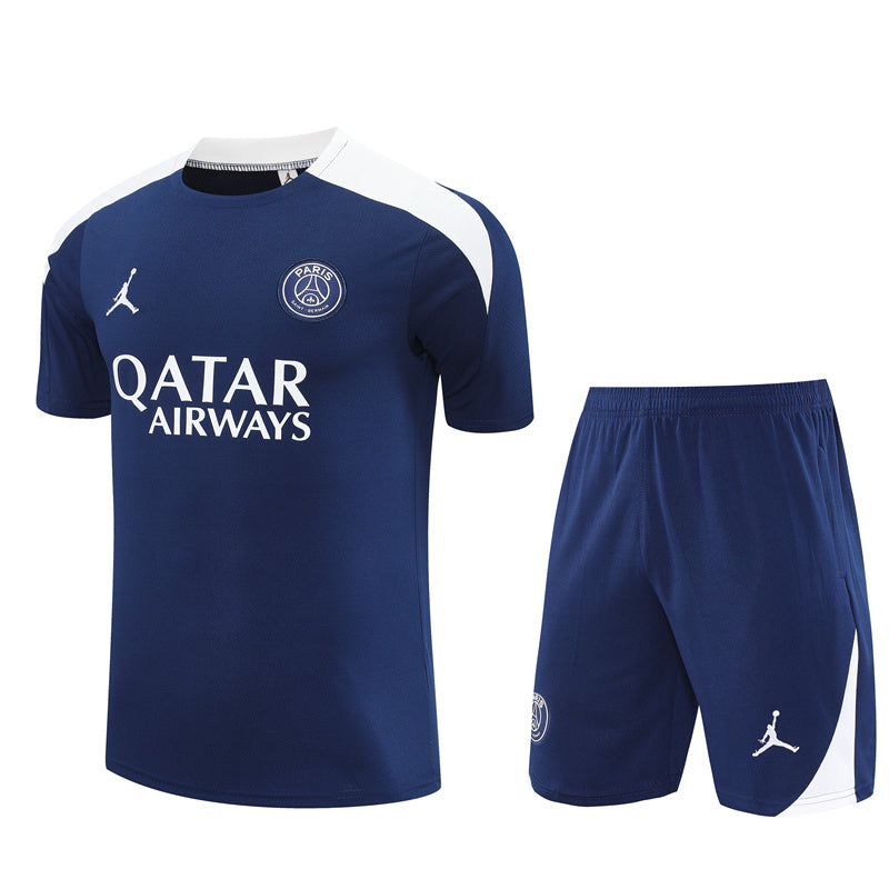 Kit Shirt + Shorts Paris Blue Training 25/26