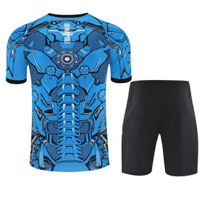 Kit Shirt + Shorts Napoli Blue/Black 25/26