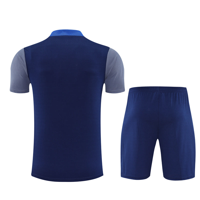 Kit Shirt + Shorts Paris Blue Training 25/26