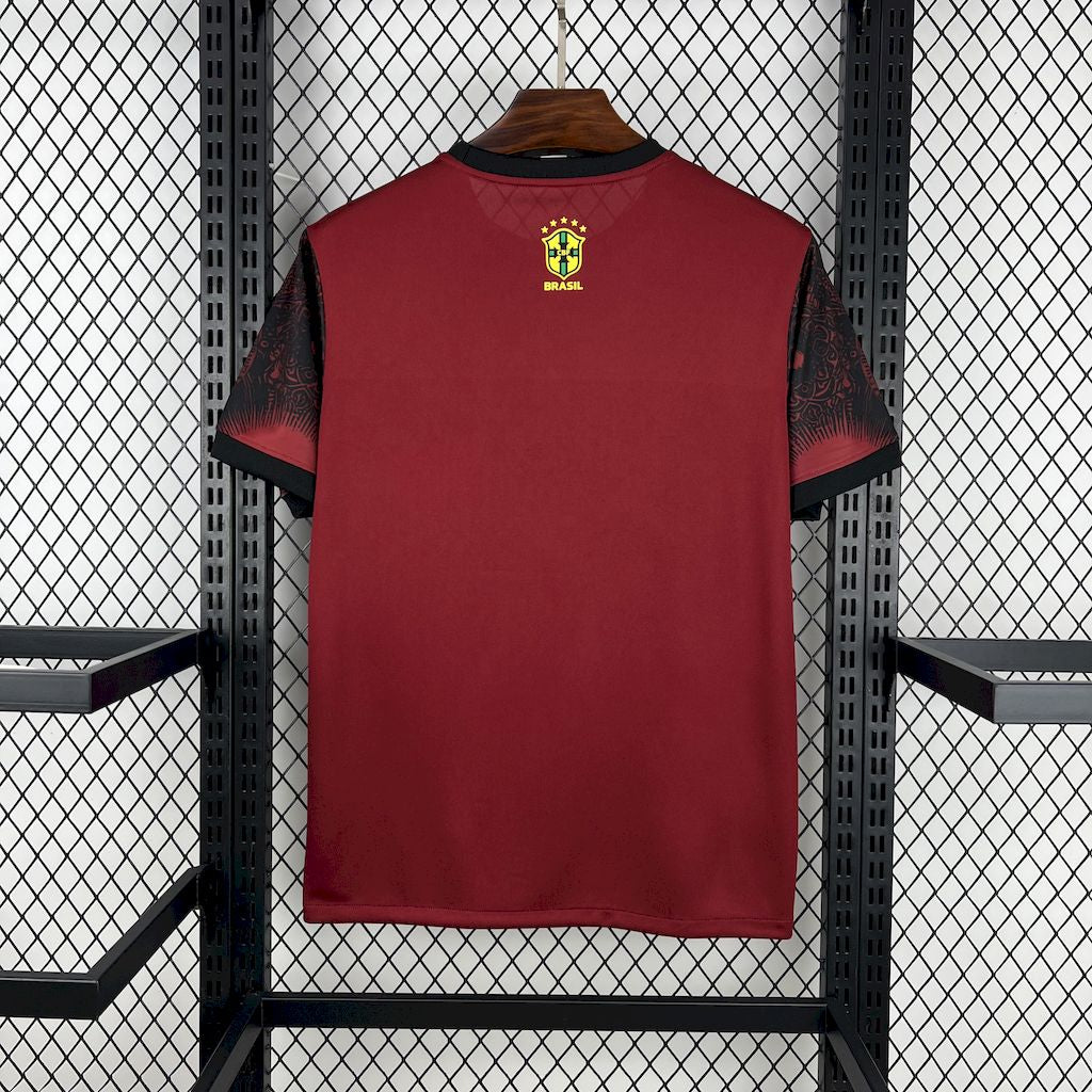 Brazil Christ the Redeemer Special Edition Red Jersey 2025