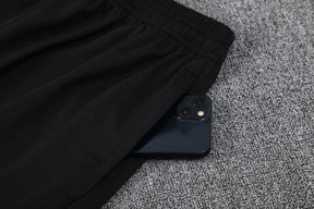 Kit Shirt + Shorts Paris Black/Pink Training 25/26