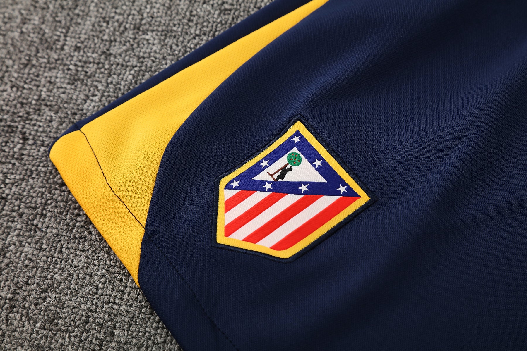 Kit Shirt + Shorts Atlético de Madrid Blue/Yellow 25/26