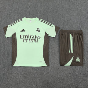 Kit Shirt + Shorts Real Madrid Green/Gray Training 25/26