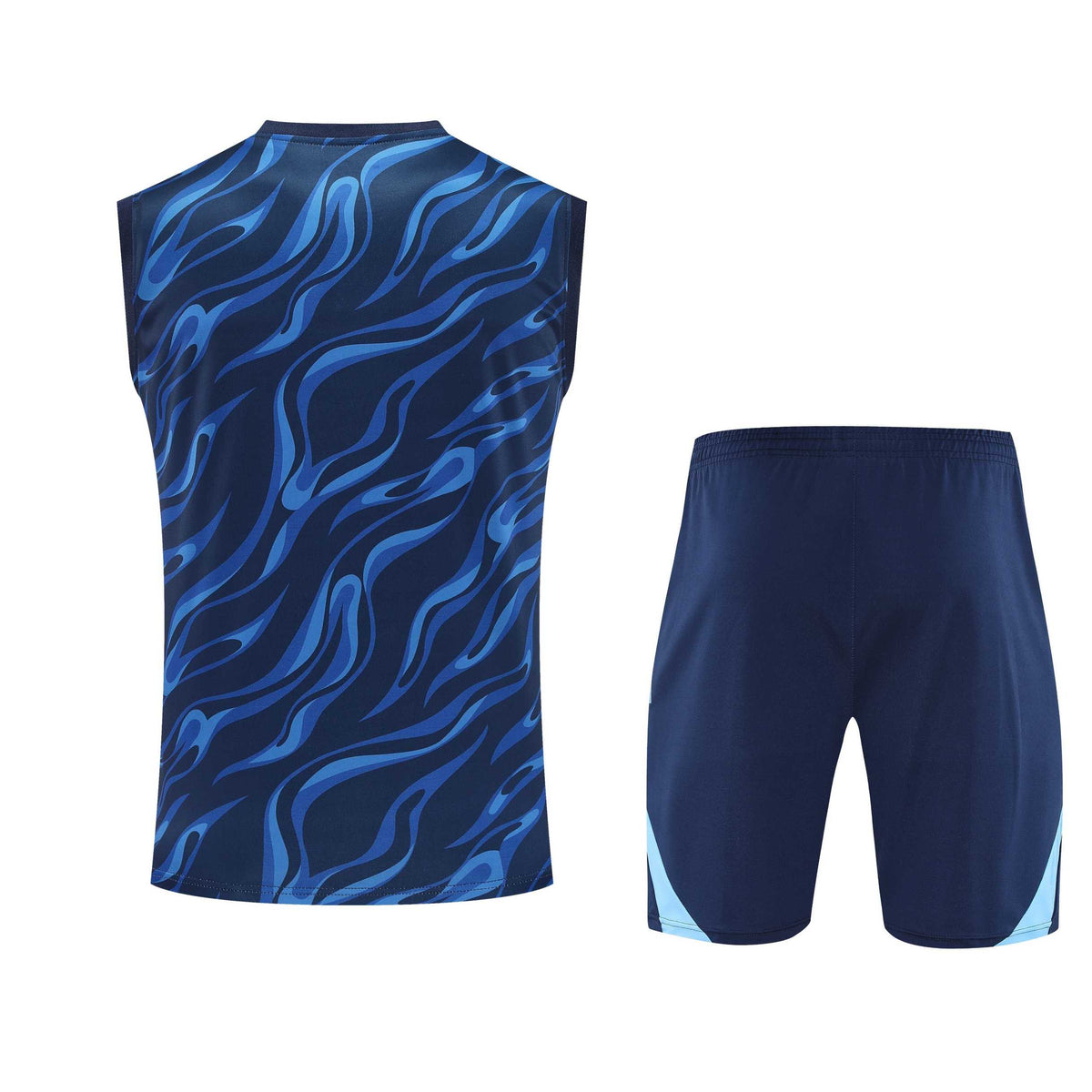Kit Tank Top + Shorts Real Madrid Training Blue 25/26
